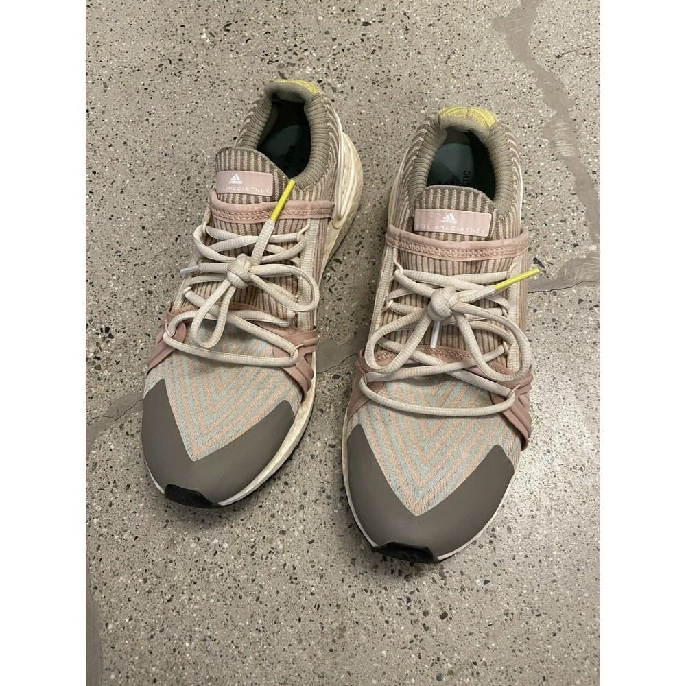Adidas by Stella Mccartney Ultraboost 20 Sneakers 10.5 Pearl Rose Ash Green Tech